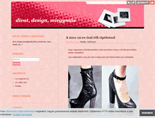 Tablet Screenshot of divatneked.blog.hu