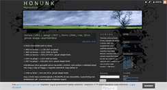 Desktop Screenshot of honunk.blog.hu