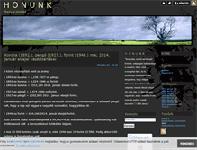 Tablet Screenshot of honunk.blog.hu