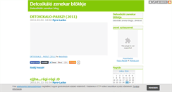 Desktop Screenshot of detoxikalo.blog.hu