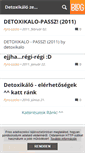 Mobile Screenshot of detoxikalo.blog.hu