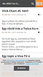 Mobile Screenshot of noalibi.blog.hu