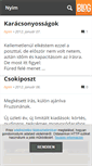Mobile Screenshot of nyim.blog.hu