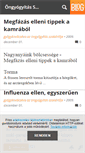 Mobile Screenshot of ongyogyitas.blog.hu
