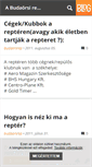 Mobile Screenshot of budaorsirepter.blog.hu