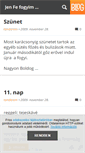 Mobile Screenshot of jenfefogyi.blog.hu