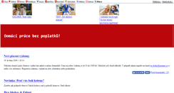 Desktop Screenshot of prace-bezpoplatku.blog.cz