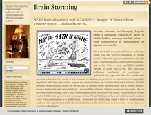 Tablet Screenshot of brainstorming.blog.hu