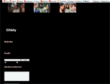 Tablet Screenshot of citaty-sk.blog.cz