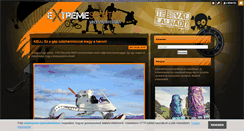 Desktop Screenshot of extremesportok.blog.hu