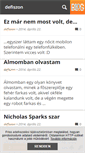 Mobile Screenshot of defiszon.blog.hu
