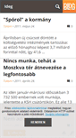 Mobile Screenshot of ideg.blog.hu