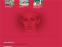 Tablet Screenshot of official-miley-cyrus.blog.cz