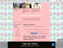 Tablet Screenshot of candy-dreams.blog.cz