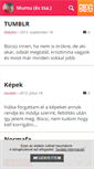 Mobile Screenshot of boskovicsmumu.blog.hu
