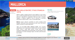 Desktop Screenshot of mallorca.blog.hu