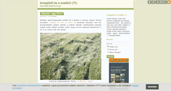 Desktop Screenshot of legiregesz.blog.hu