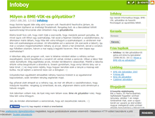 Tablet Screenshot of bme-vik-golyatabor.blog.hu