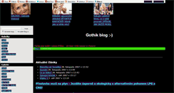 Desktop Screenshot of gothikmetal.blog.cz
