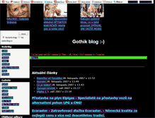 Tablet Screenshot of gothikmetal.blog.cz