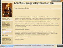 Tablet Screenshot of londoners.blog.hu