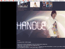 Tablet Screenshot of handle.blog.cz