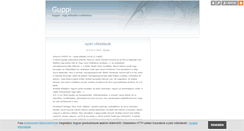 Desktop Screenshot of guppi.blog.hu