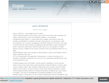 Tablet Screenshot of guppi.blog.hu
