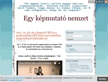 Tablet Screenshot of egykepmutatonemzet.blog.hu