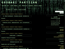 Tablet Screenshot of grobari.blog.rs
