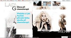 Desktop Screenshot of lady-gaga-cz.blog.cz