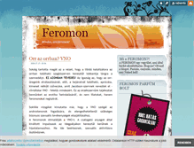 Tablet Screenshot of feromon.blog.hu