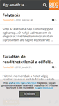 Mobile Screenshot of gyurma-kondi.blog.hu