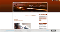 Desktop Screenshot of ichliebebill.blog.hu