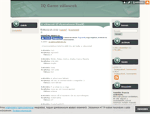 Tablet Screenshot of iq-game.blog.hu