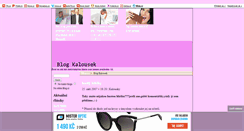Desktop Screenshot of kalousky.blog.cz