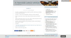 Desktop Screenshot of hannibal.blog.hu