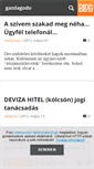 Mobile Screenshot of gazdagodo.blog.hu