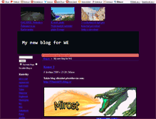 Tablet Screenshot of mirost.blog.cz