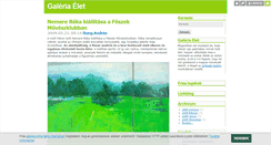 Desktop Screenshot of galeria.blog.hu