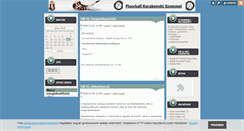 Desktop Screenshot of kfloorball.blog.hu