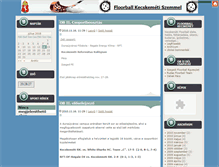 Tablet Screenshot of kfloorball.blog.hu