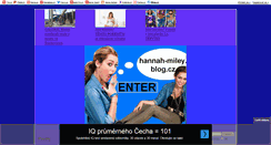 Desktop Screenshot of hannah-miley.blog.cz