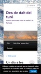 Mobile Screenshot of des-de-dalt-del-turo.blog.cat