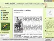 Tablet Screenshot of chem.blog.hu
