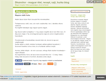 Tablet Screenshot of disznotor.blog.hu