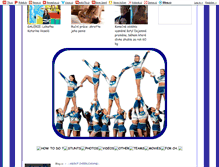 Tablet Screenshot of about-cheerleading.blog.cz