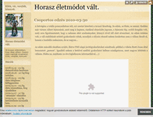 Tablet Screenshot of eletmodvaltas.blog.hu