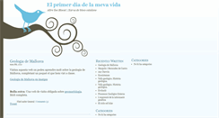 Desktop Screenshot of elprimerdiadelamevavida.blog.cat