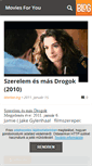 Mobile Screenshot of moviesforyou.blog.hu